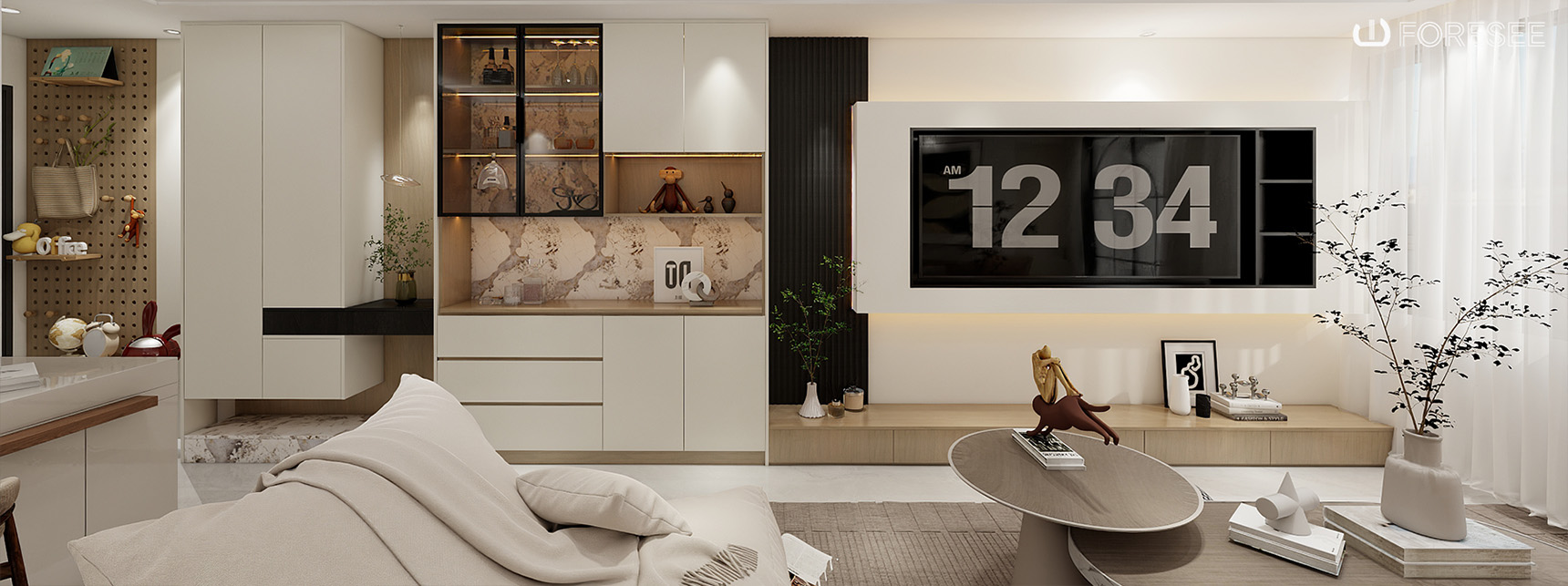 Modern Minimalist Whole-Home Furniture Design